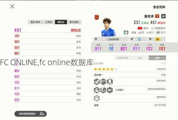 FC ONLINE,fc online数据库