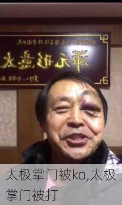 太极掌门被ko,太极掌门被打