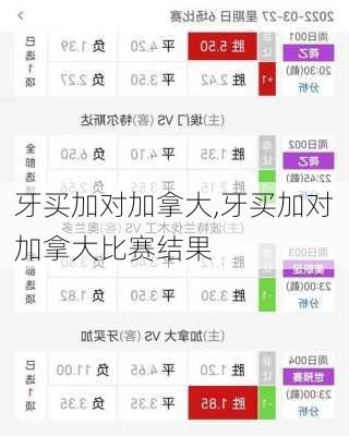 牙买加对加拿大,牙买加对加拿大比赛结果